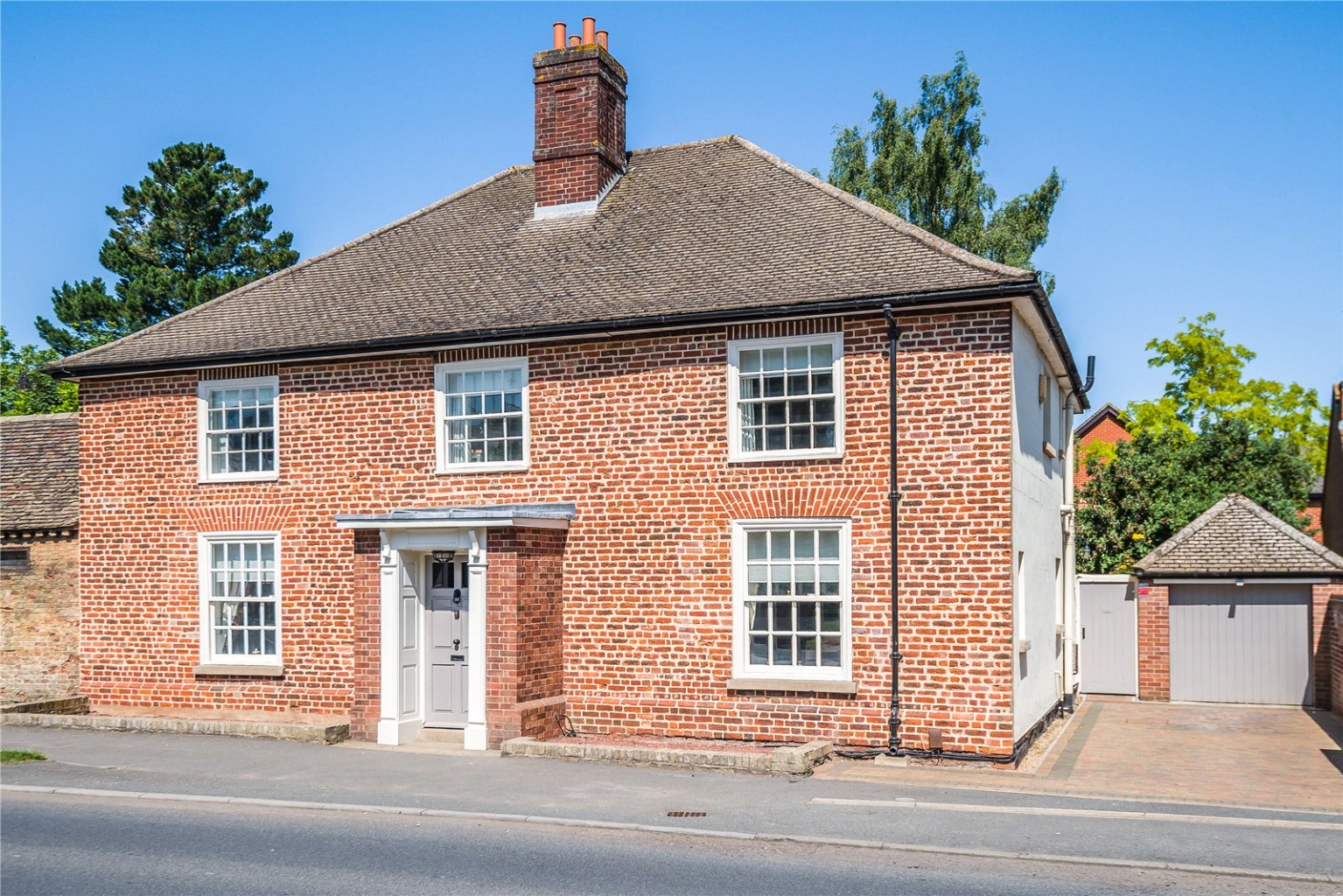 4 bed detached house for sale in Main Street, Huntingdon  - Property Image 1