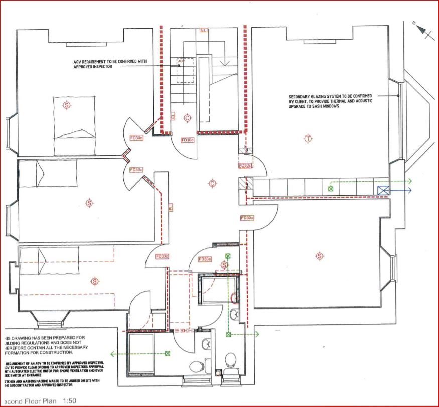 4 bed flat to rent in Whiteladies Road, Redland - Property Floorplan