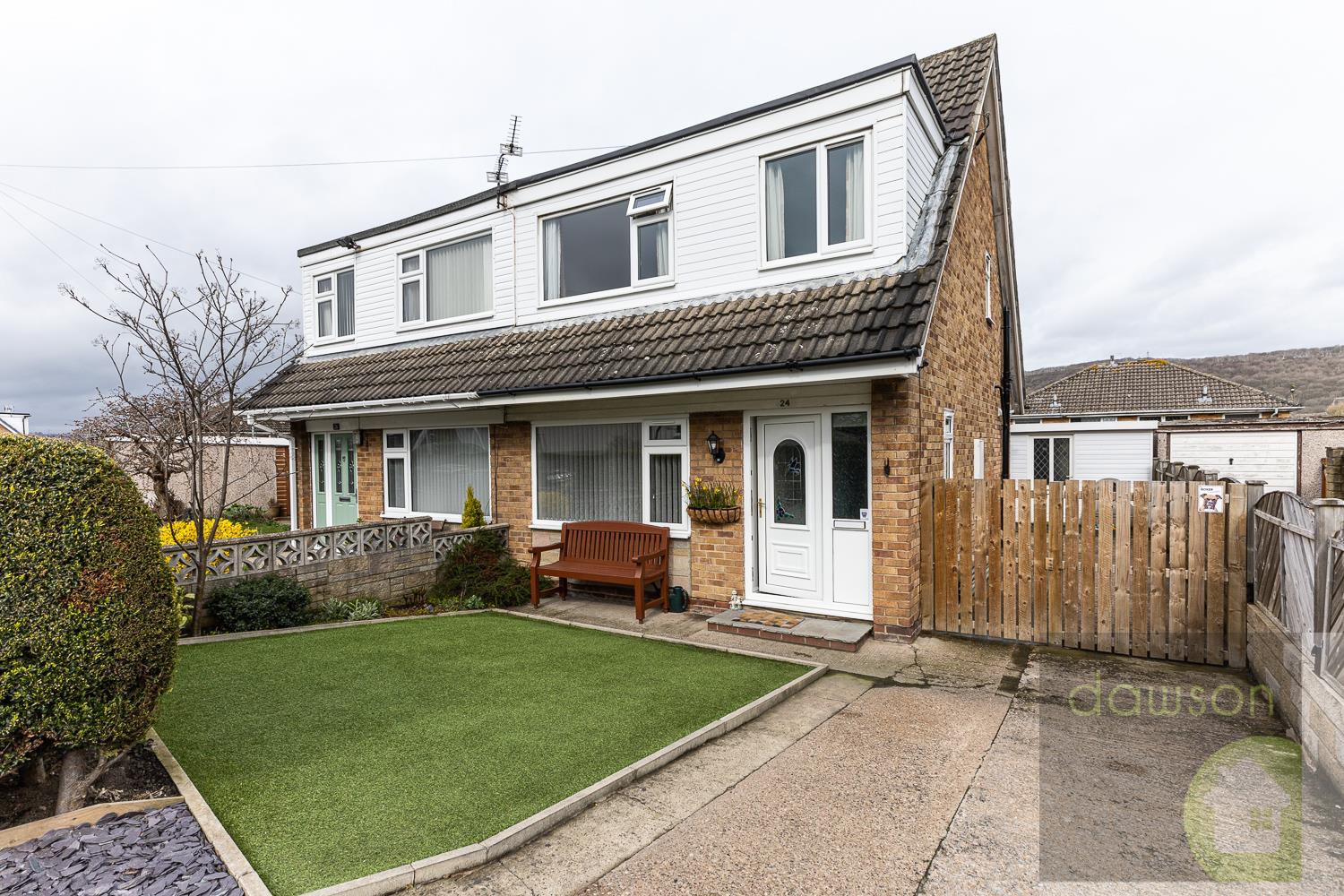 3 bed semi-detached house for sale in Thirlmere Avenue, Elland  - Property Image 1