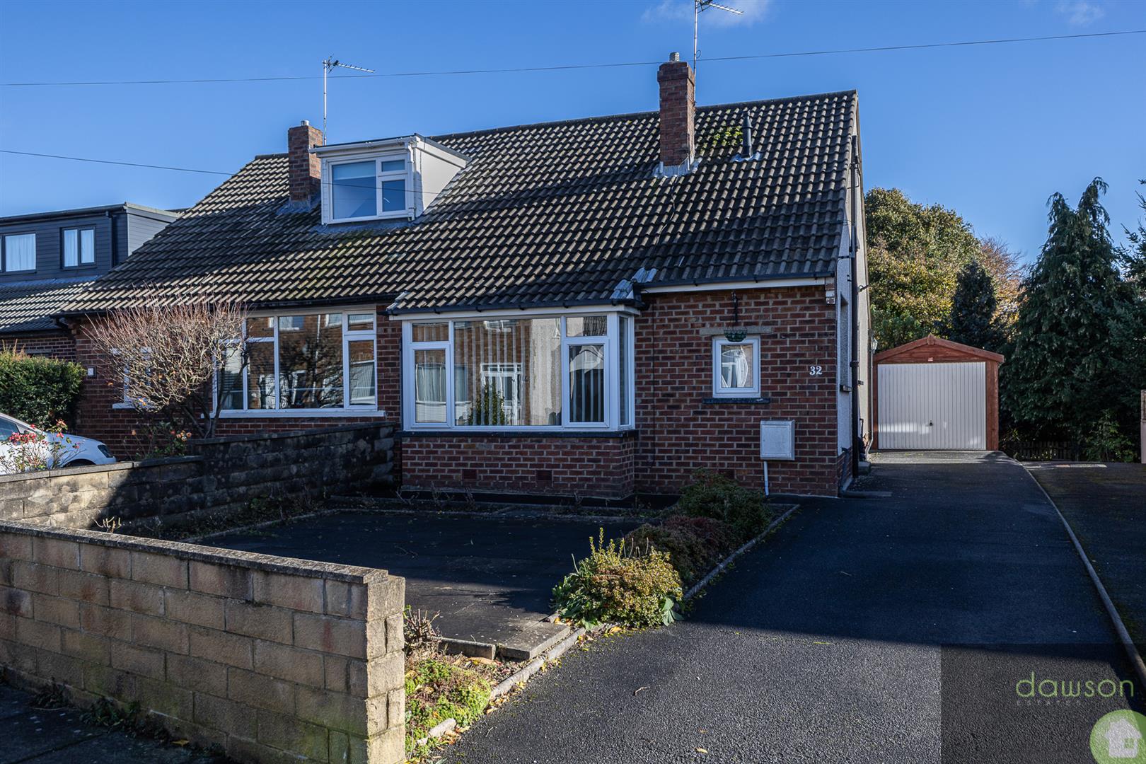 2 bed semi-detached bungalow for sale in Daleson Close, Halifax  - Property Image 1