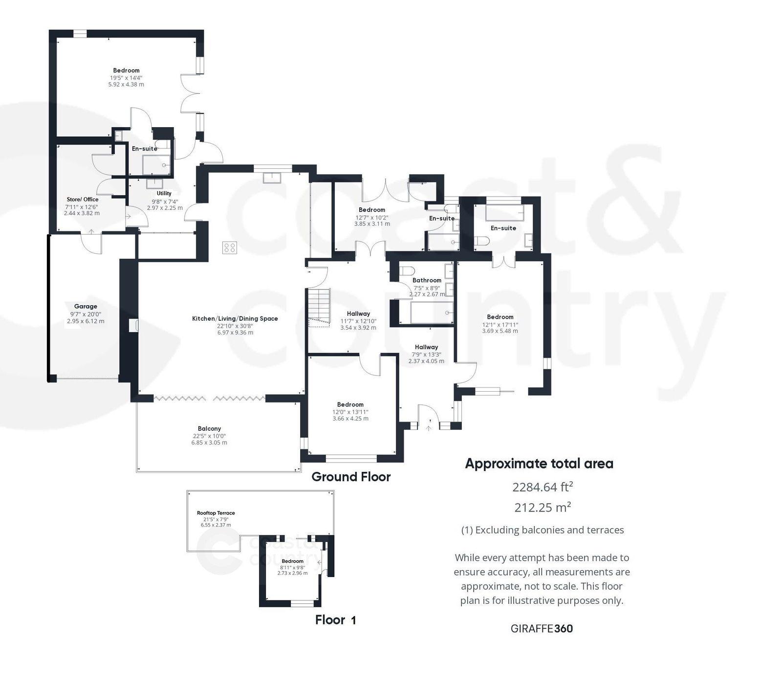 5 bed detached house for sale in Crossway, Paignton - Property floorplan