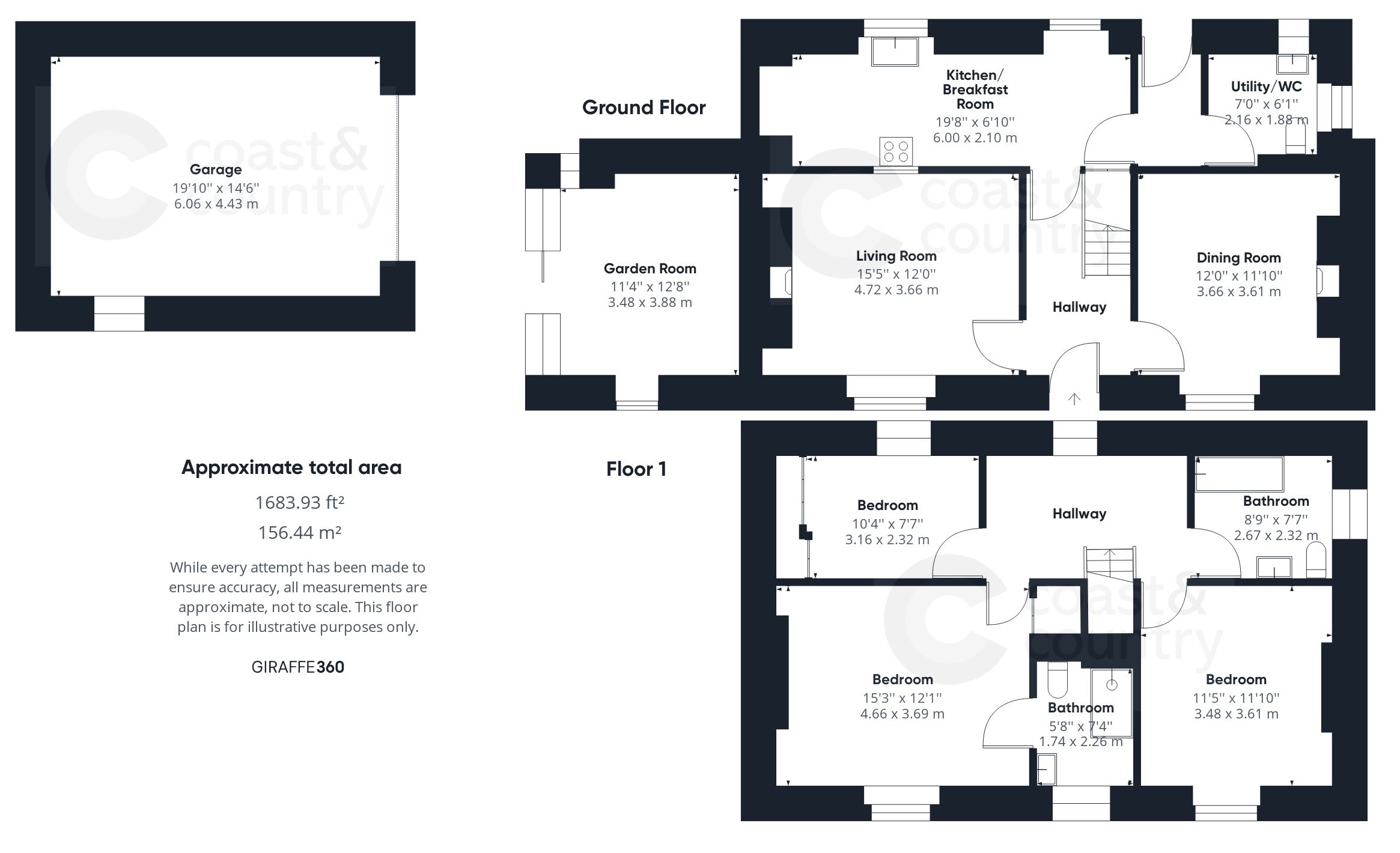 3 bed cottage for sale in Fore Street, Newton Abbot - Property Floorplan