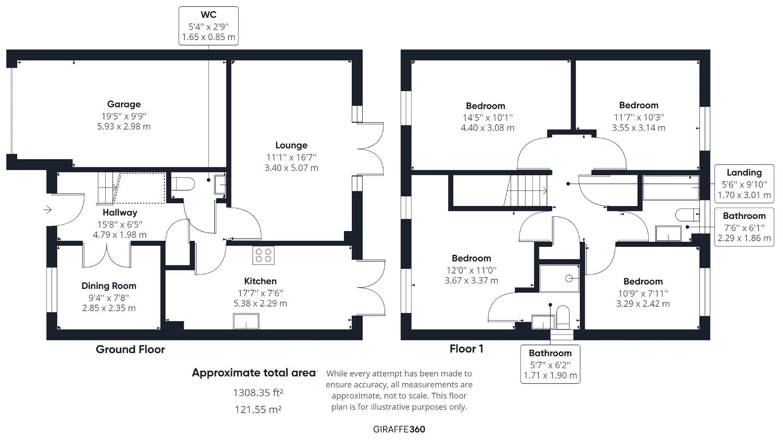 4 bed detached house for sale in Cranesbill Way, Newton Abbot - Property floorplan