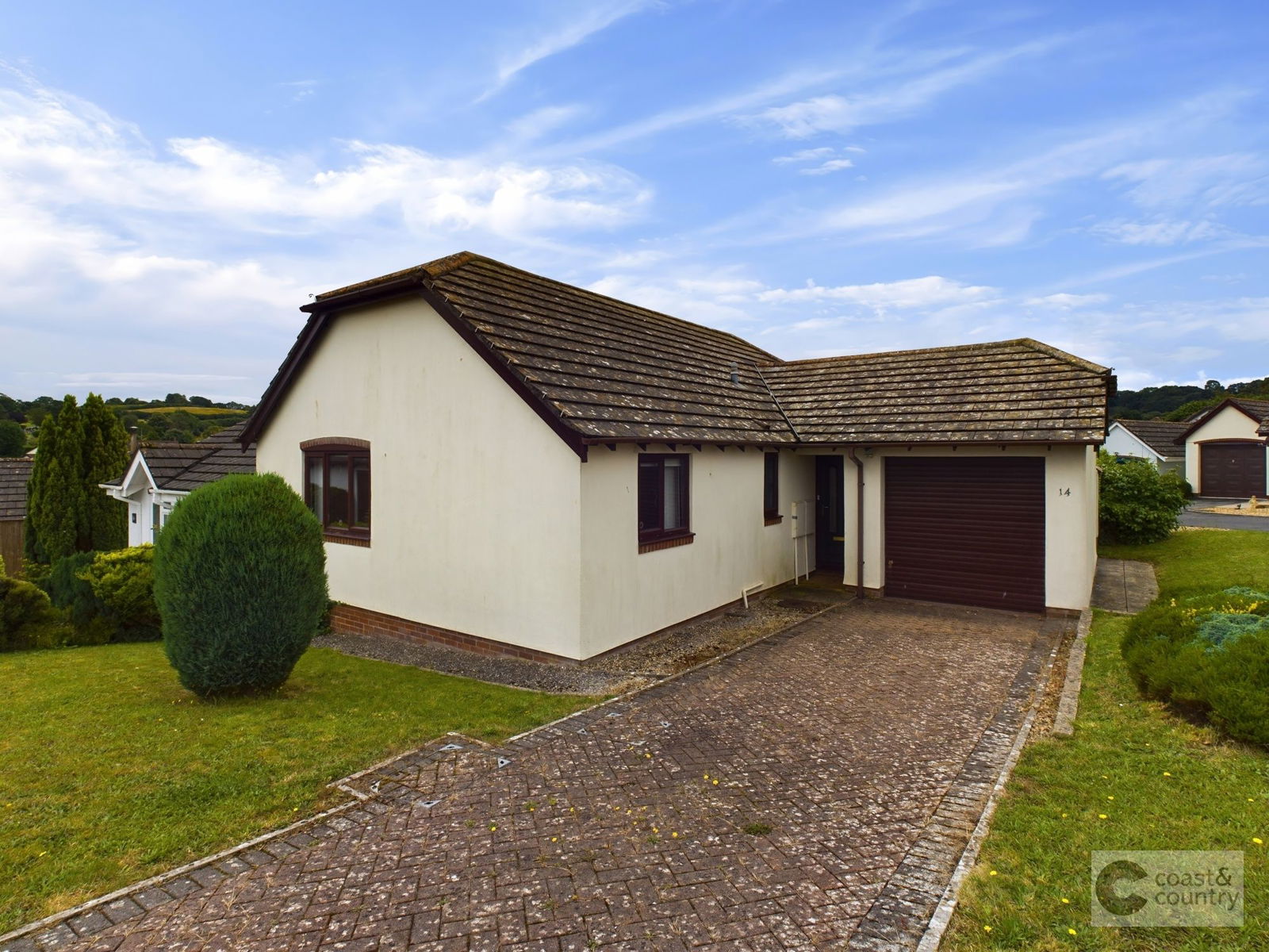 <p>Detached 2 bedroom bungalow in a popular cul-de-sac with garage, driveway and gardens.</p>