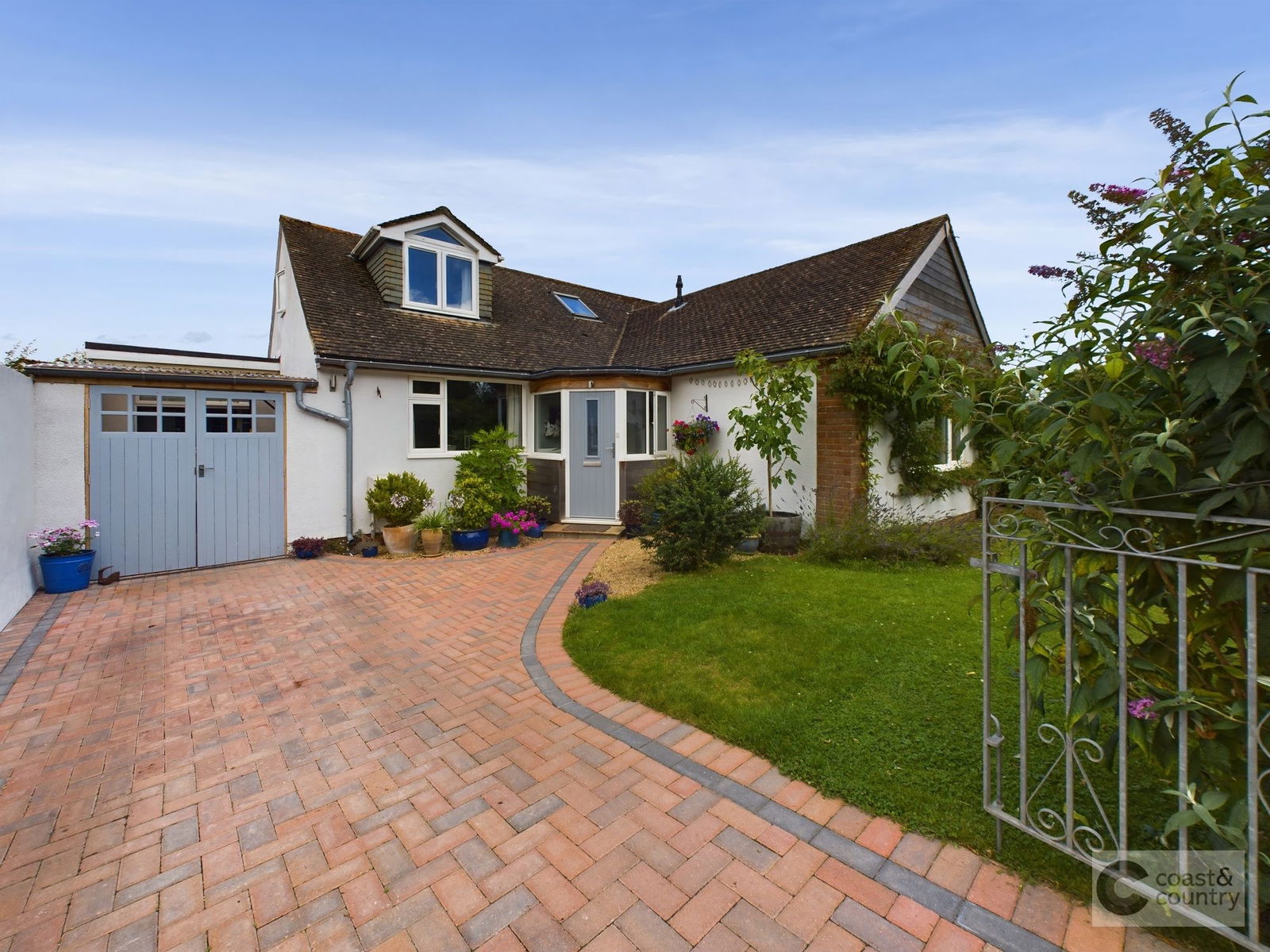 <p>A superb, extended chalet bungalow with off road parking, lovely gardens and a lot of space.</p>