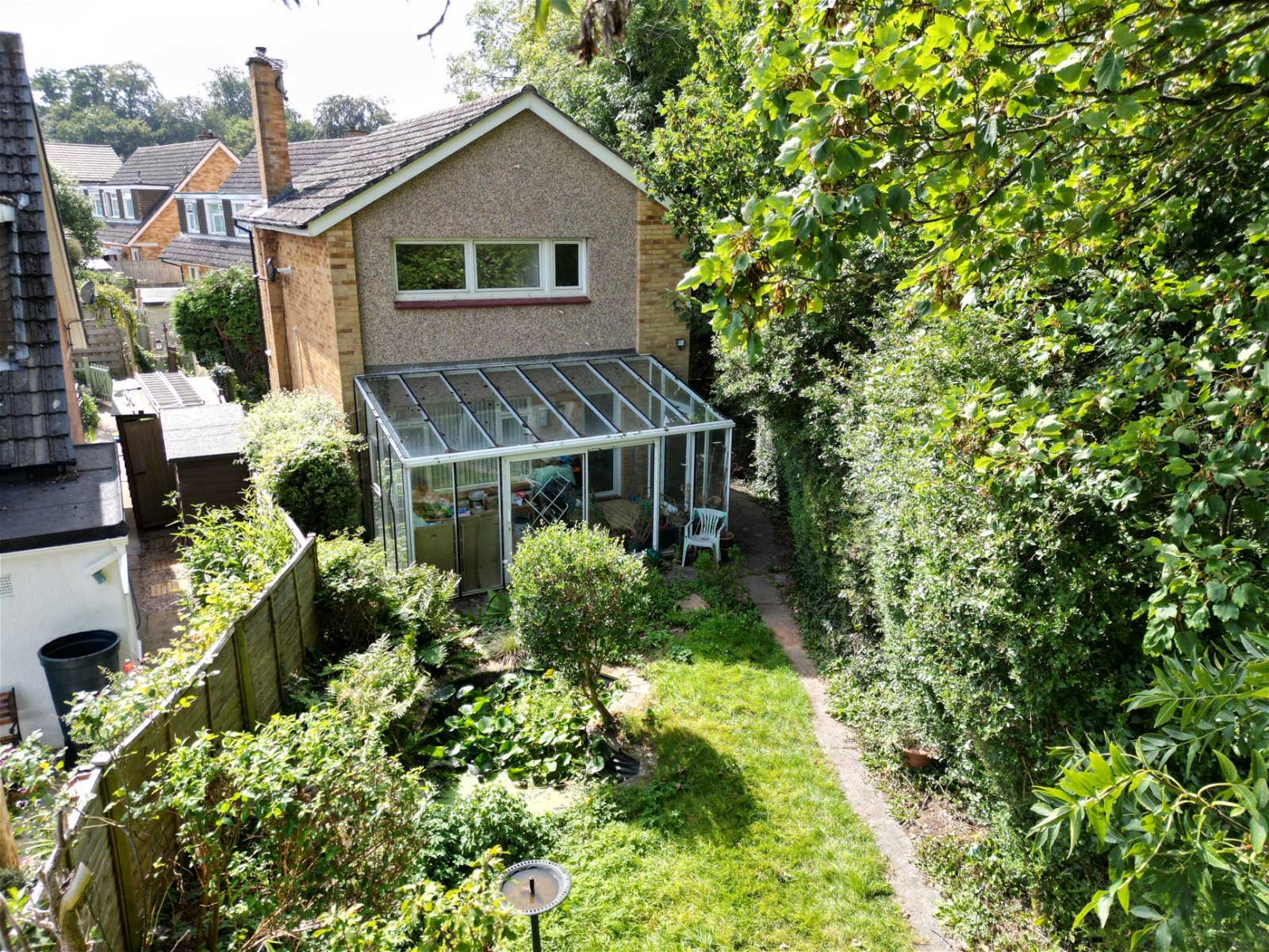 <p>A spacious detached property with good-sized garden and garage at the rear in a tucked-away location.</p>