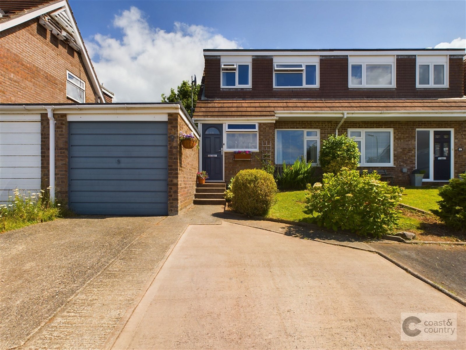 3 bed semi-detached house for sale in Orbec Avenue, Newton Abbot  - Property Image 1