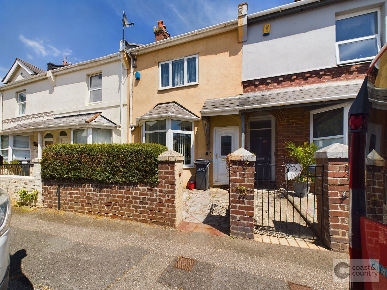 3 bed terraced house for sale in Collingwood Road, Paignton  - Property Image 1