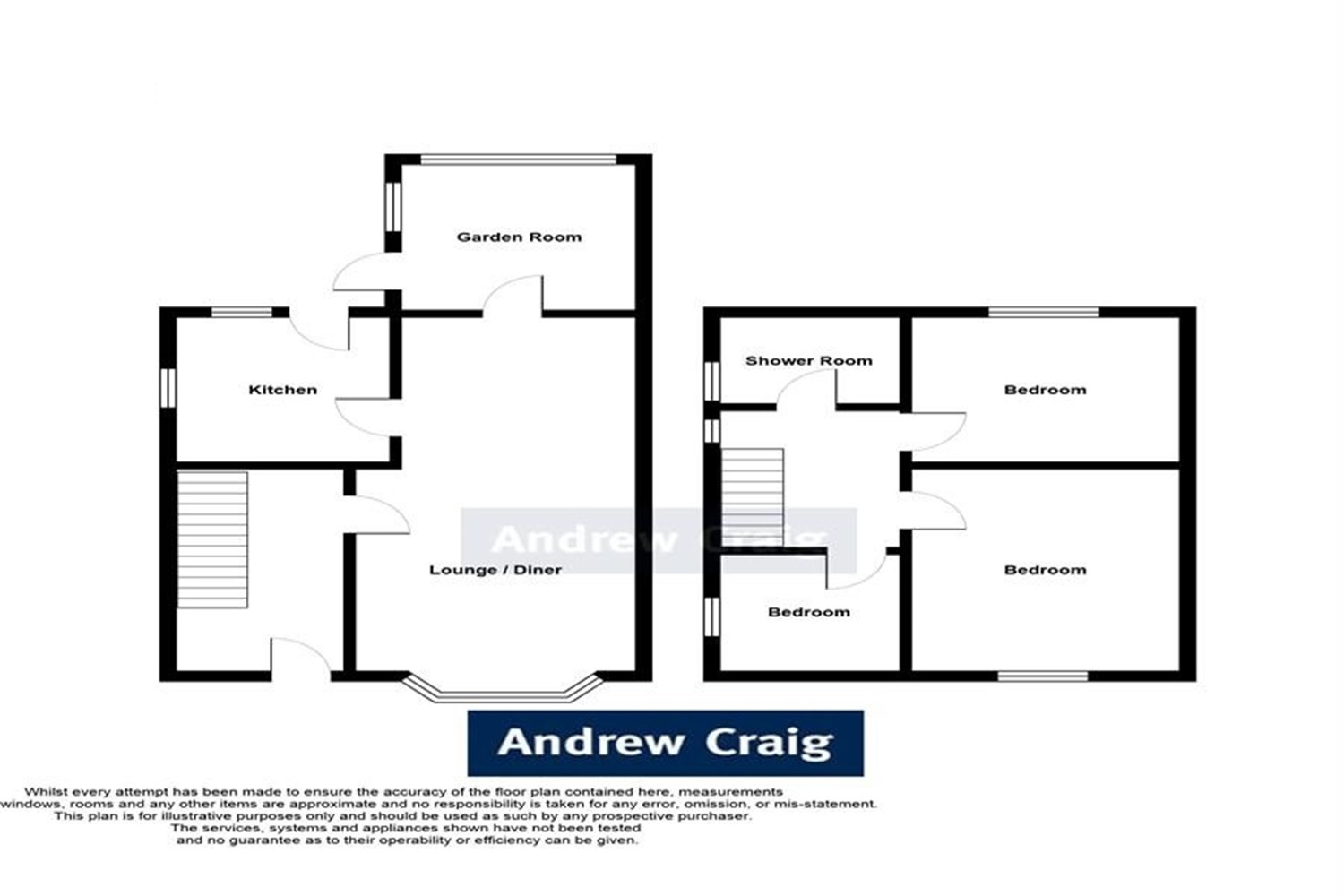 3 bed semi-detached house for sale in Bamburgh Avenue, South Shields - Property floorplan