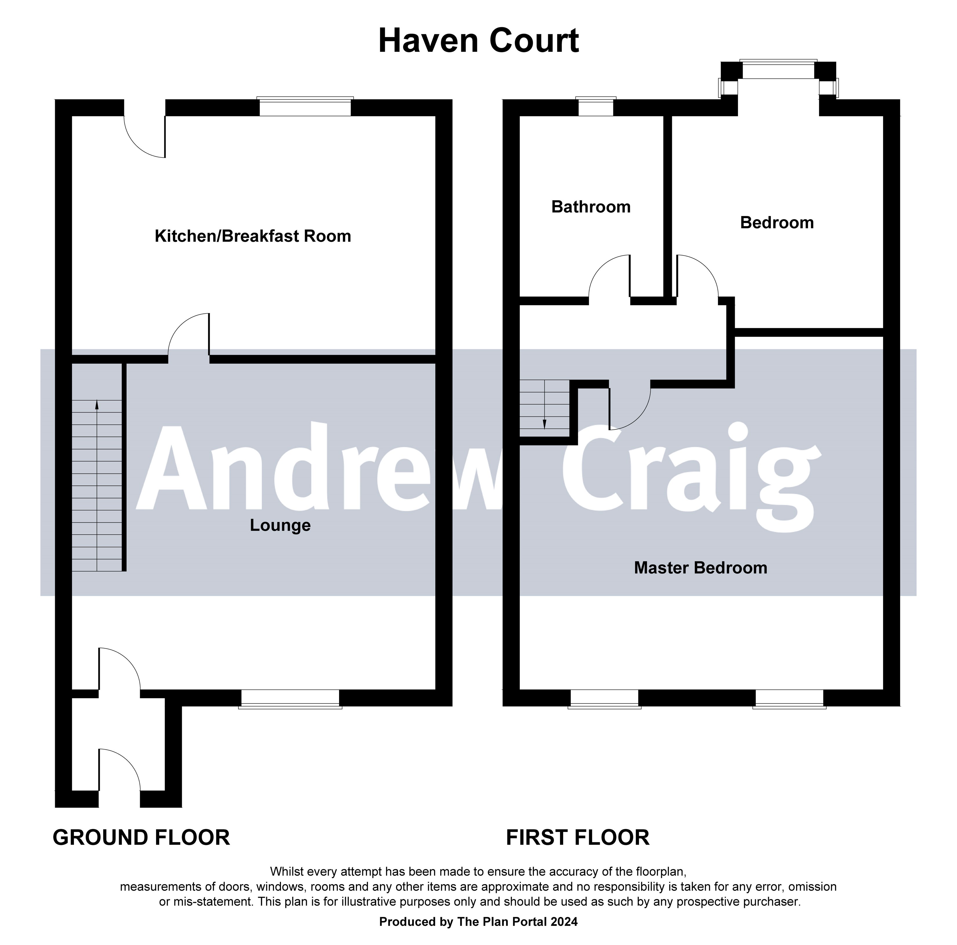 2 bed house for sale in Haven Court, Sunderland - Property floorplan
