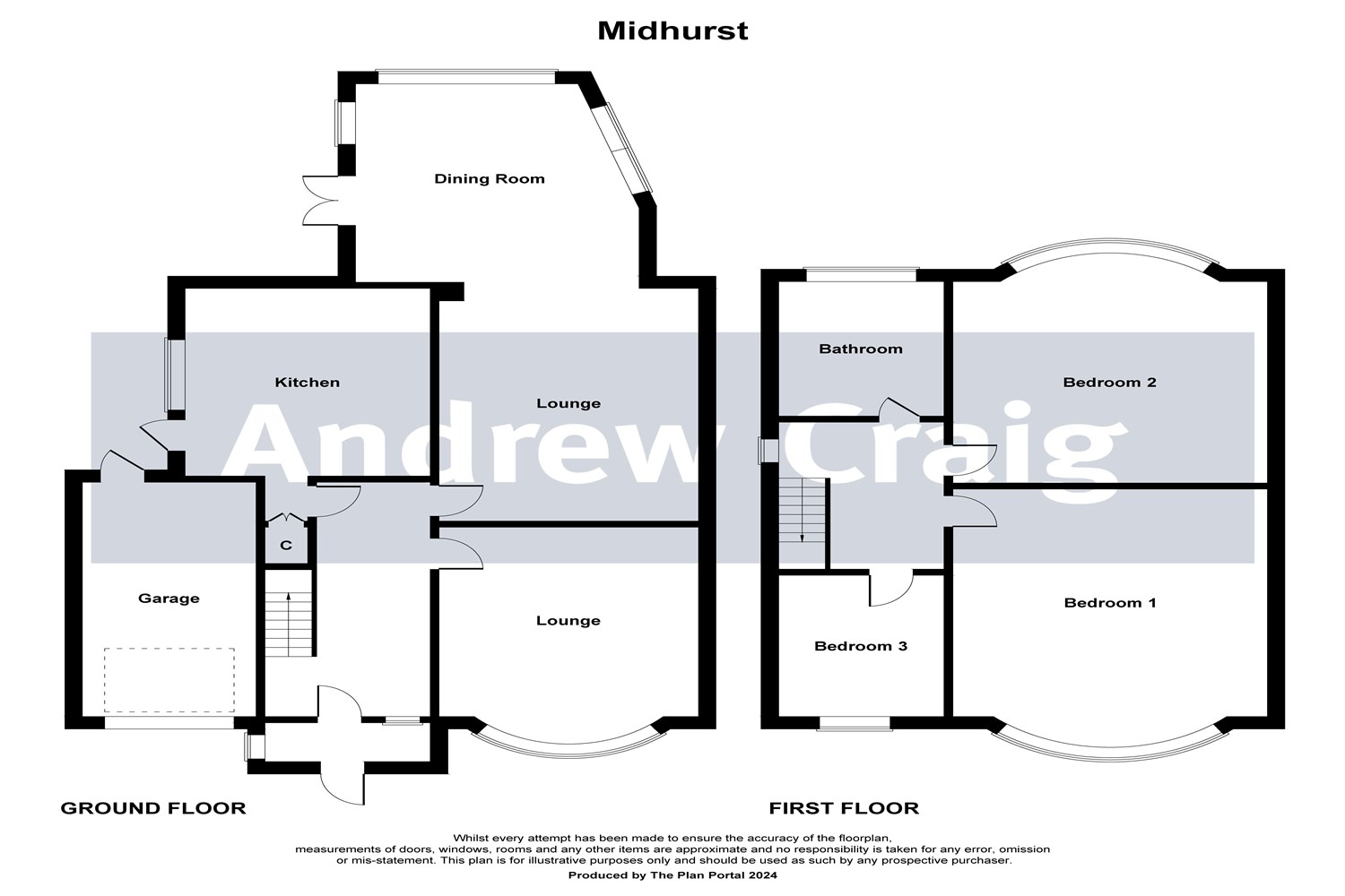 3 bed semi-detached house for sale in Midhurst Road, Benton - Property floorplan
