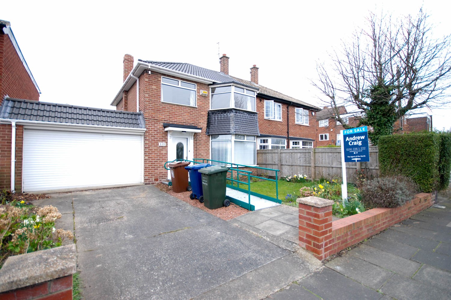 3 bed semi-detached house for sale in Regent Farm Road, Newcastle Upon Tyne - Property Image 1
