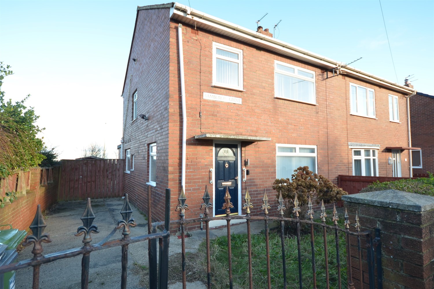 3 bed semi-detached house for sale in Bamburgh Grove, South Shields - Property Image 1