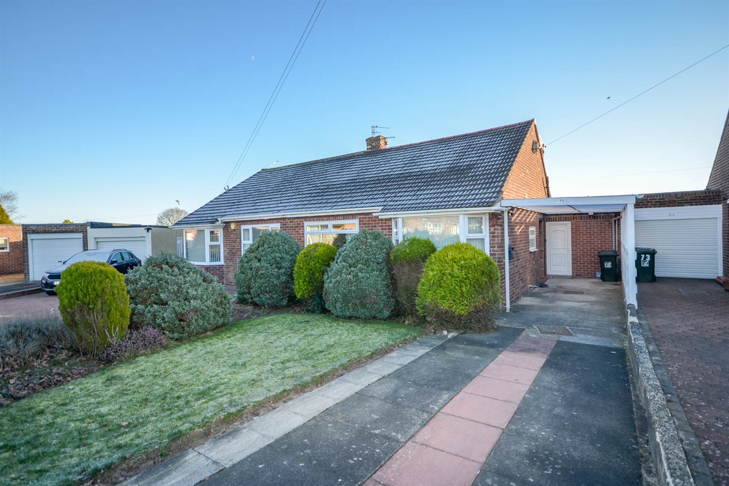 2 bed semi-detached bungalow for sale in Canterbury Way, Wideopen  - Property Image 1