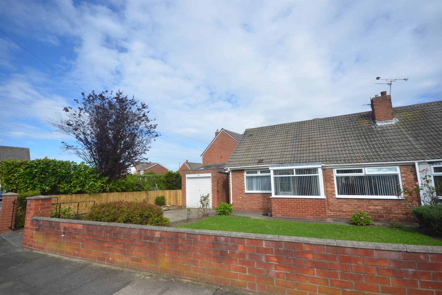 2 bed semi-detached bungalow for sale in East Boldon Road, Cleadon  - Property Image 1