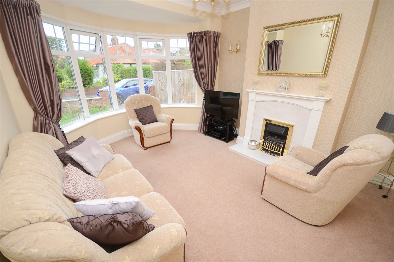 3 bed semi-detached house for sale in Central Gardens, South Shields  - Property Image 3