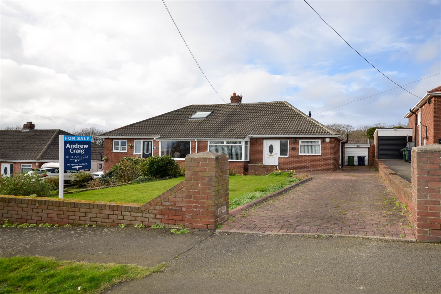 2 bed semi-detached bungalow for sale in Highfield, Birtley - Property Image 1