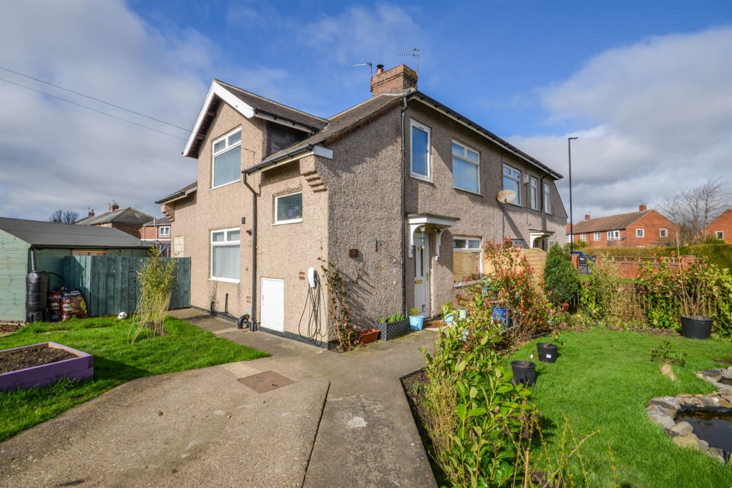 3 bed semi-detached house for sale in Welford Avenue, Gosforth  - Property Image 1