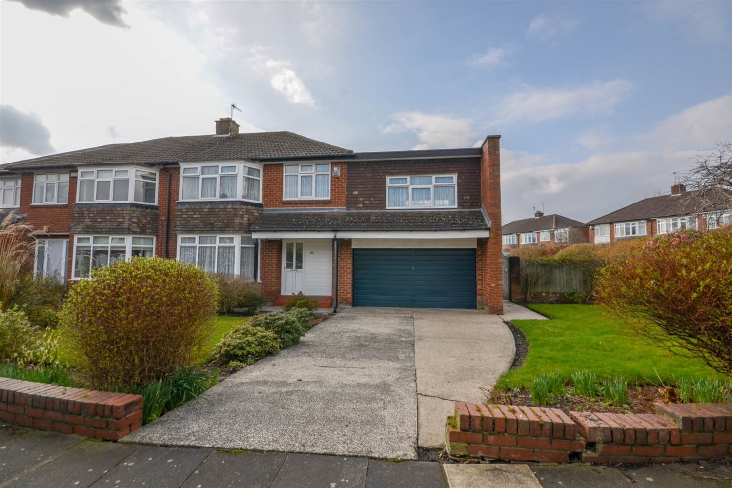 4 bed semi-detached house for sale in Briardene Crescent, Gosforth  - Property Image 1