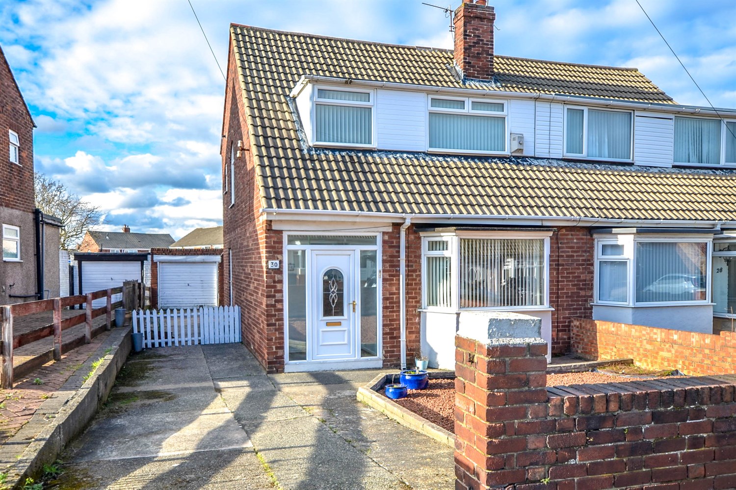 3 bed semi-detached house for sale in Allendale Drive, South Shields - Property Image 1