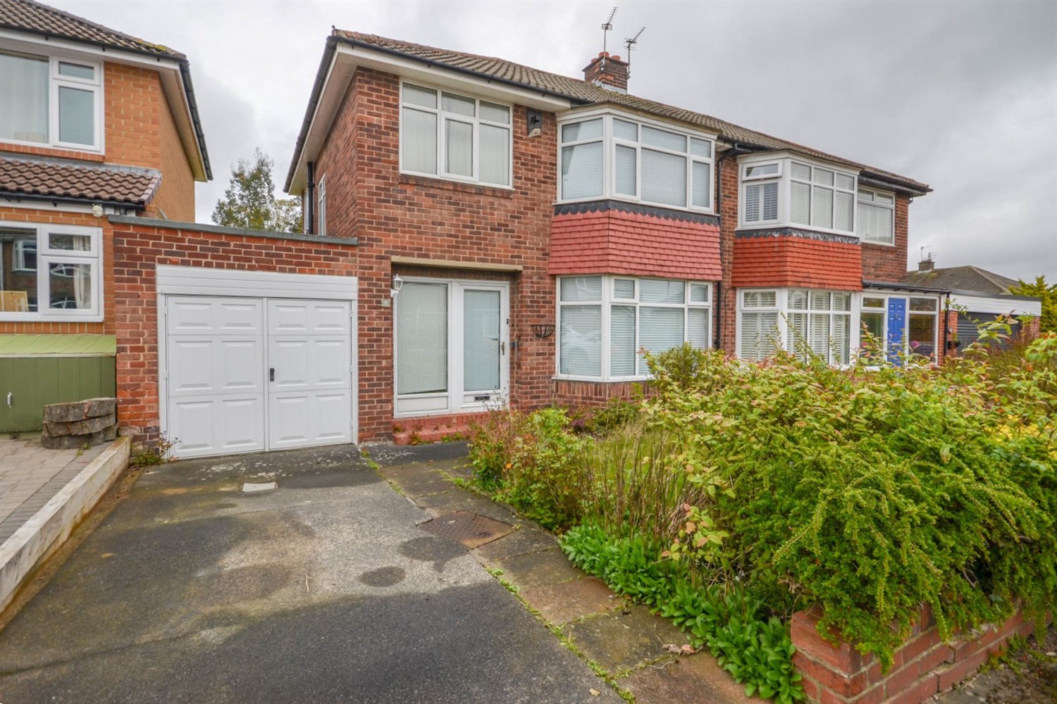 3 bed semi-detached house for sale in Hardwick Place, Gosforth - Property Image 1