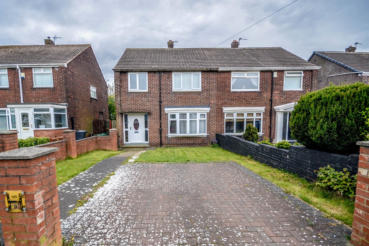 3 bed semi-detached house for sale in Millais Gardens, South Shields  - Property Image 1