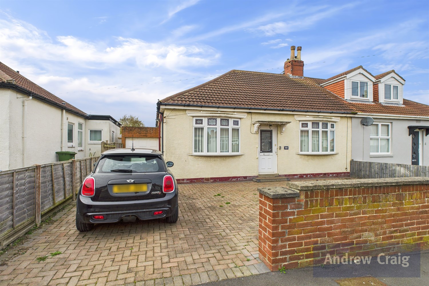 2 bed semi-detached bungalow for sale in Summerhill Road, South Shields  - Property Image 1