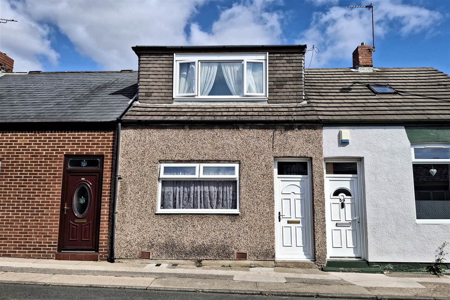 2 bed mid terraced cottage for sale on Neville Road, Sunderland