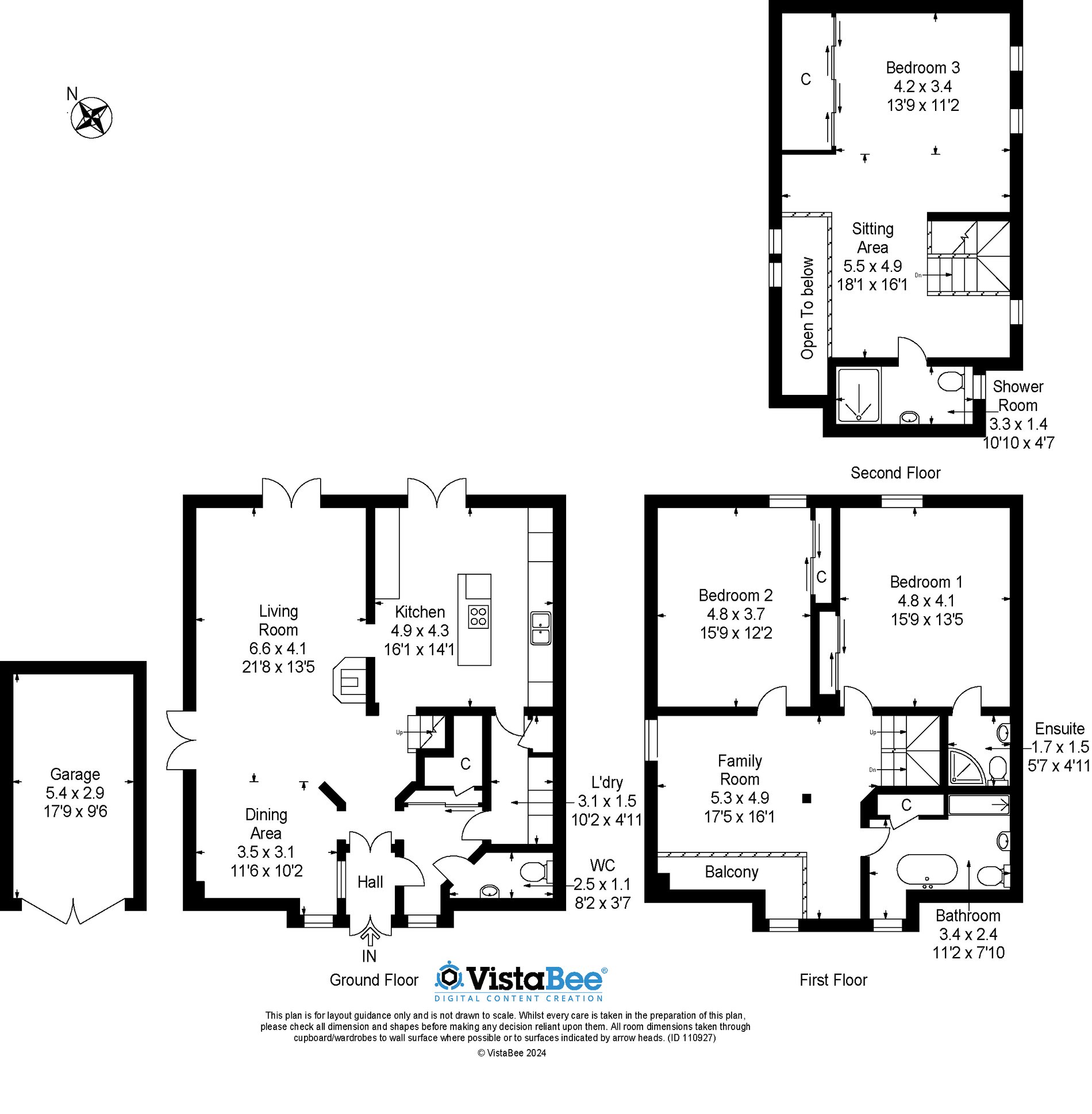 3 bed for sale, Dunblane - Property floorplan