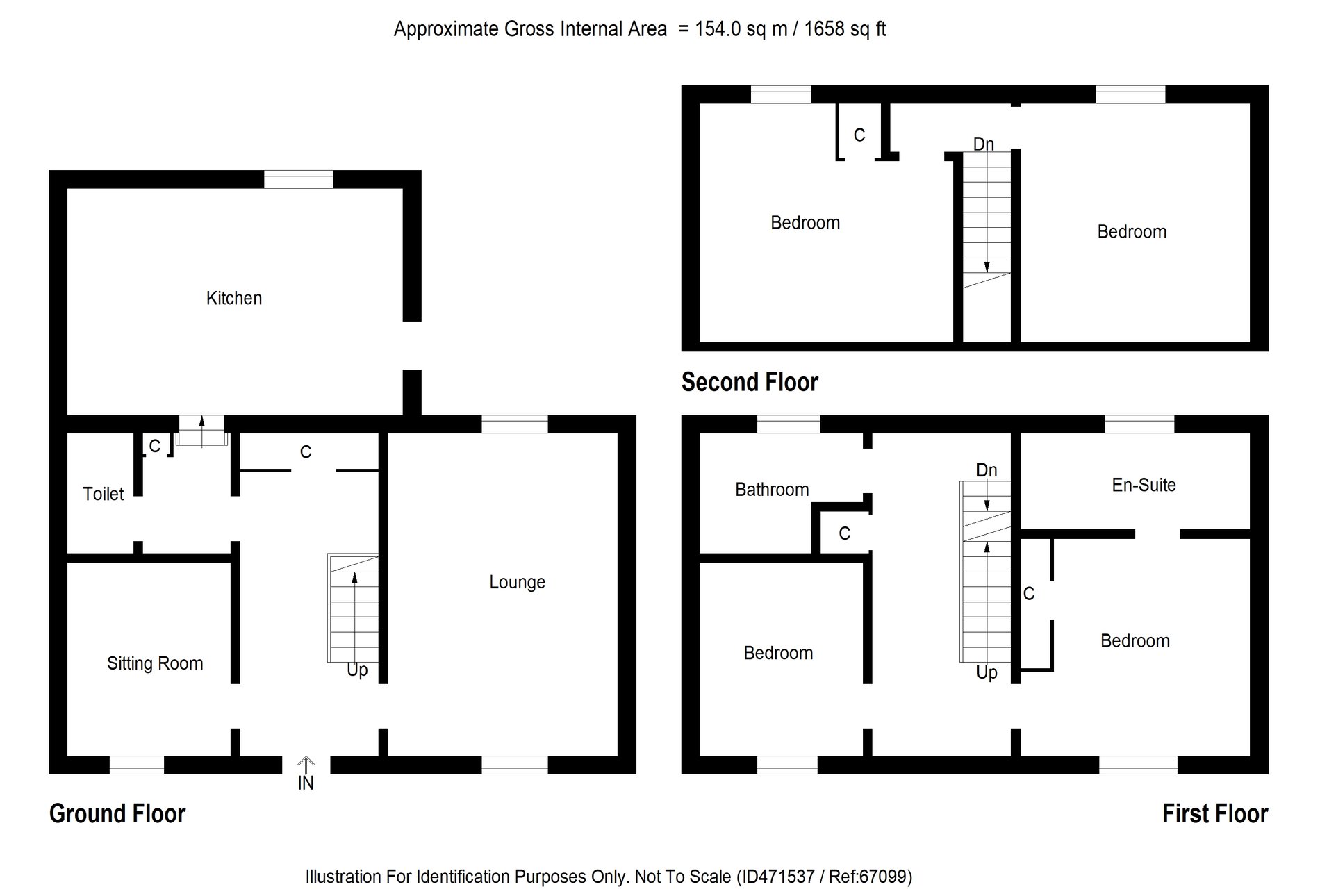 4 bed cottage for sale in Ramoyle, Dunblane - Property floorplan