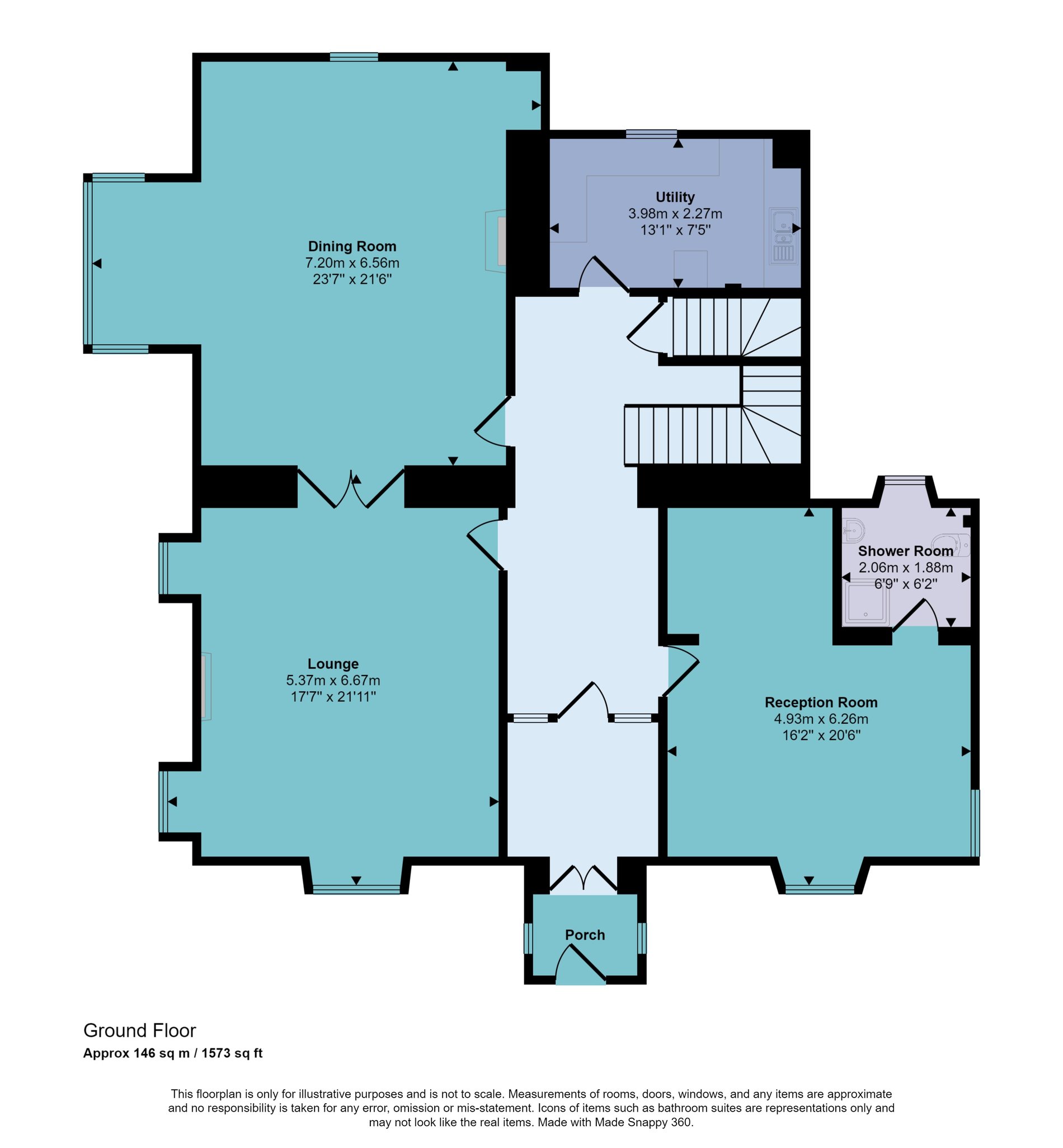 7 bed detached house for sale in Bridgend, Callander - Property floorplan