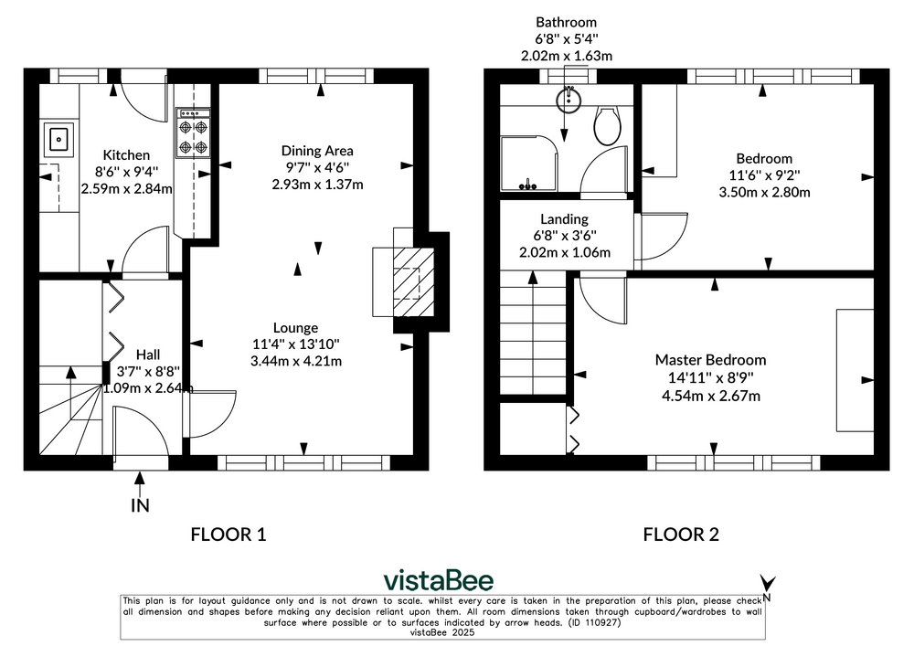 2 bed end of terrace house for sale in Edward Street, Dunblane - Property floorplan