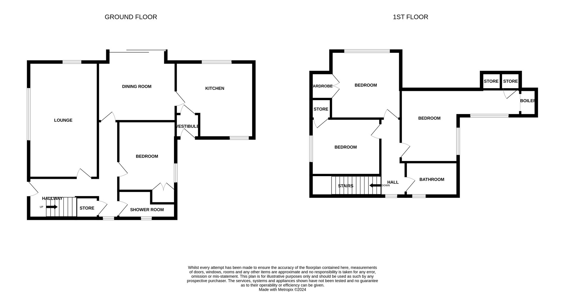 4 bed detached house for sale in Venachar Avenue, Callander - Property floorplan