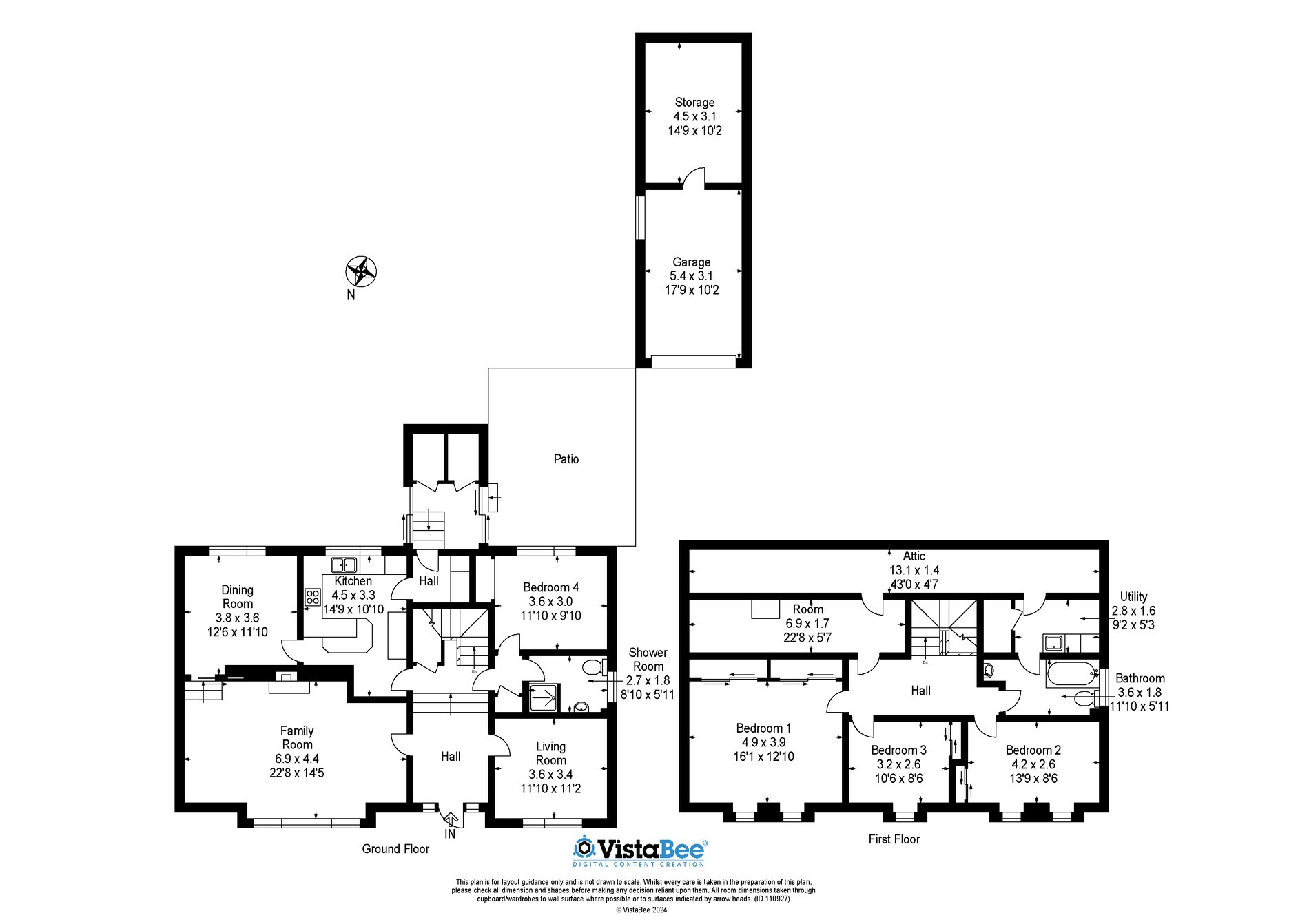 4 bed detached house for sale in Greenhaugh Way, Dunblane - Property floorplan