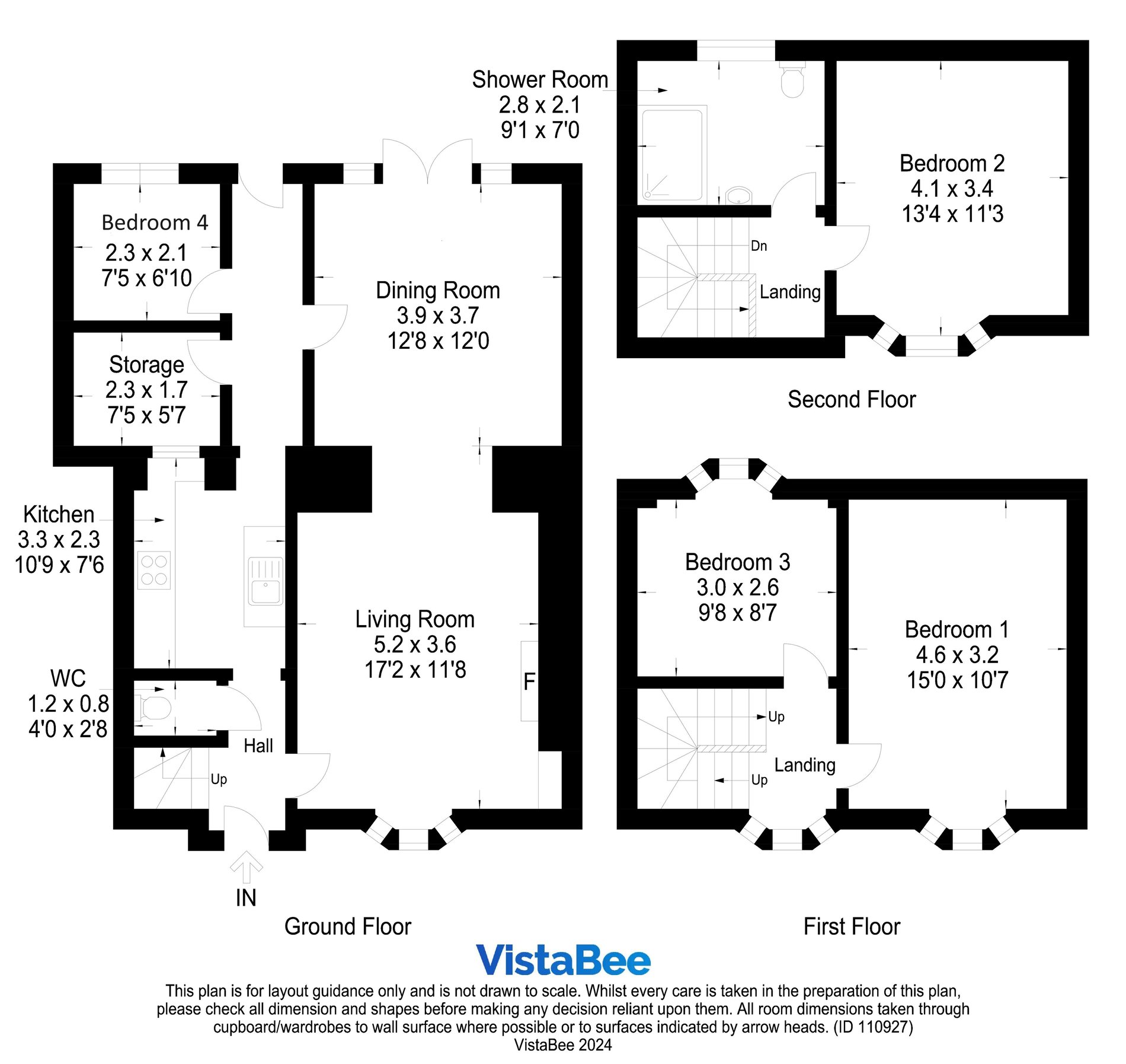 4 bed semi-detached house for sale in Main Street, Callander - Property floorplan