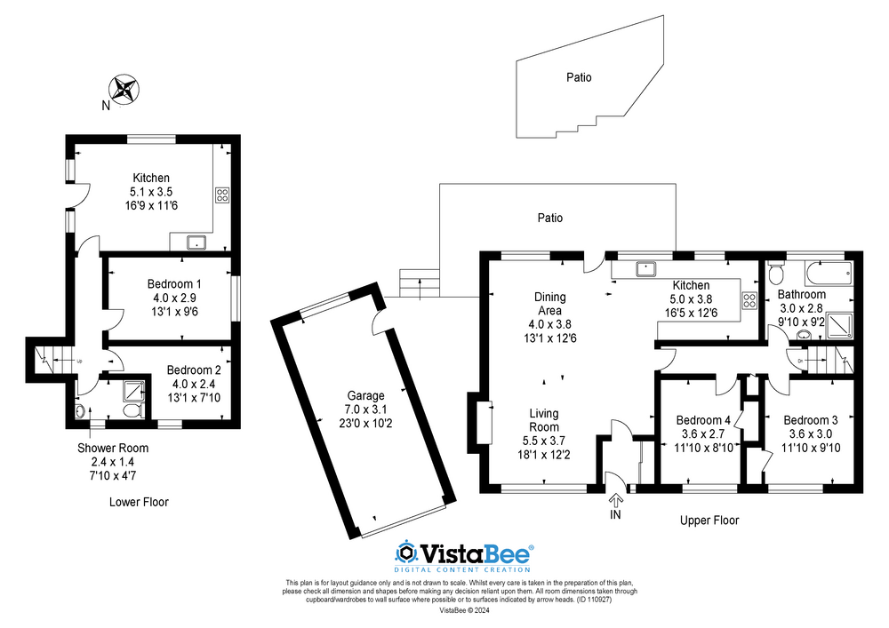 4 bed bungalow for sale in Tulipan Crescent, Callander - Property floorplan