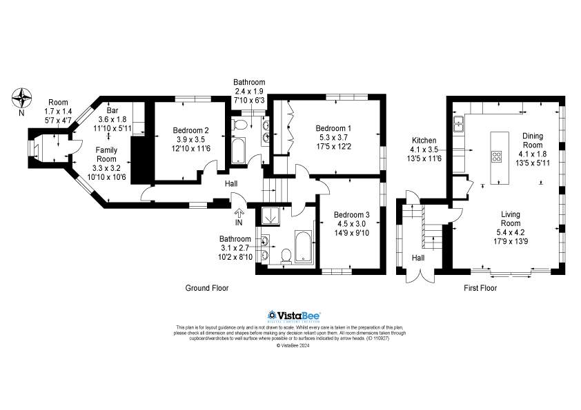 4 bed detached house for sale in Drip Bridge, Stirling - Property floorplan