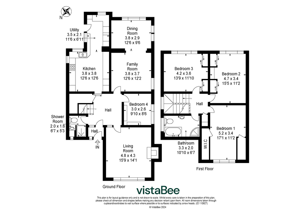 4 bed detached house for sale in Dykedale, Dunblane - Property floorplan