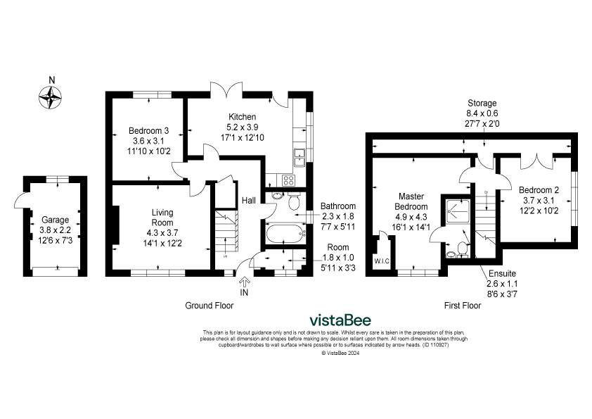 3 bed semi-detached house for sale in Kinnoull Avenue, Dunblane - Property floorplan