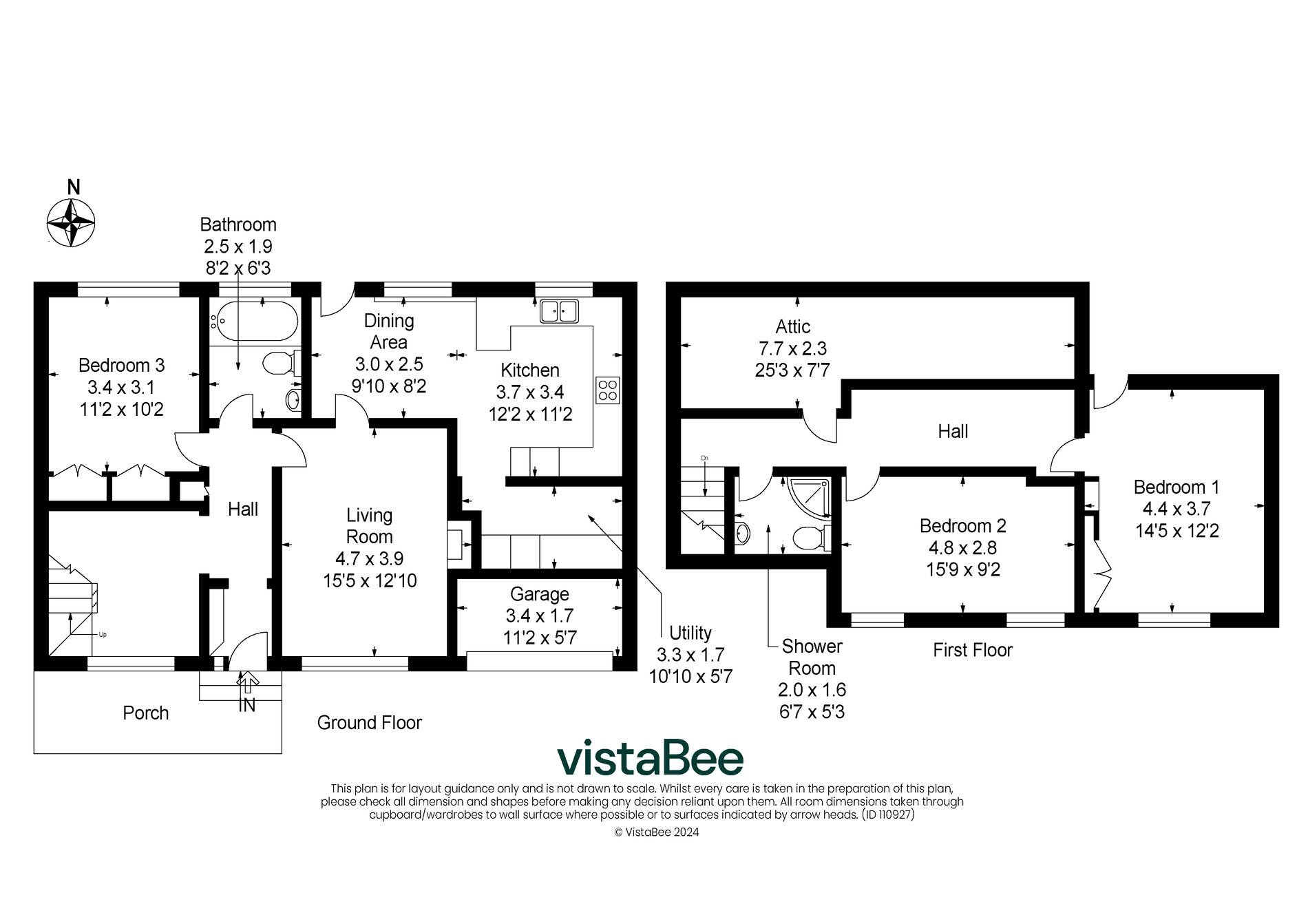 3 bed semi-detached house for sale in Murdoch Terrace - Property floorplan