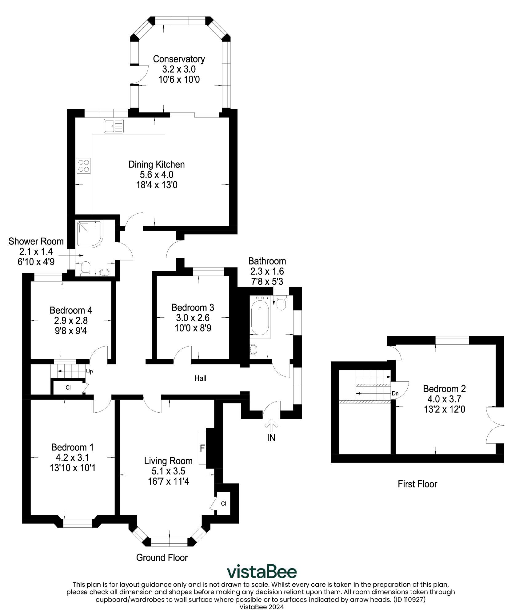 4 bed character property for sale in Cawdor Crescent, Dunblane - Property floorplan