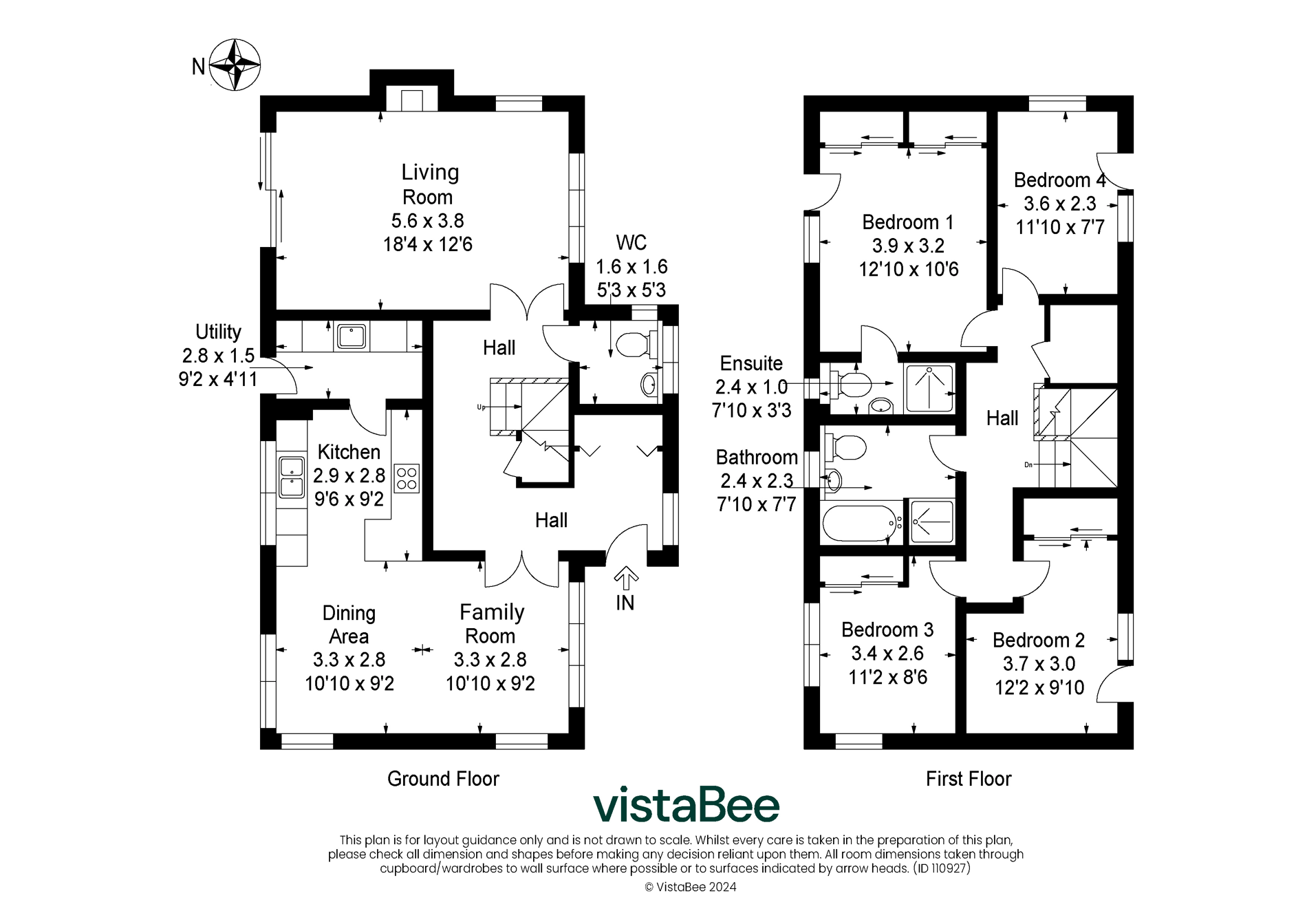 4 bed detached house for sale in Robertson Way, Callander - Property floorplan