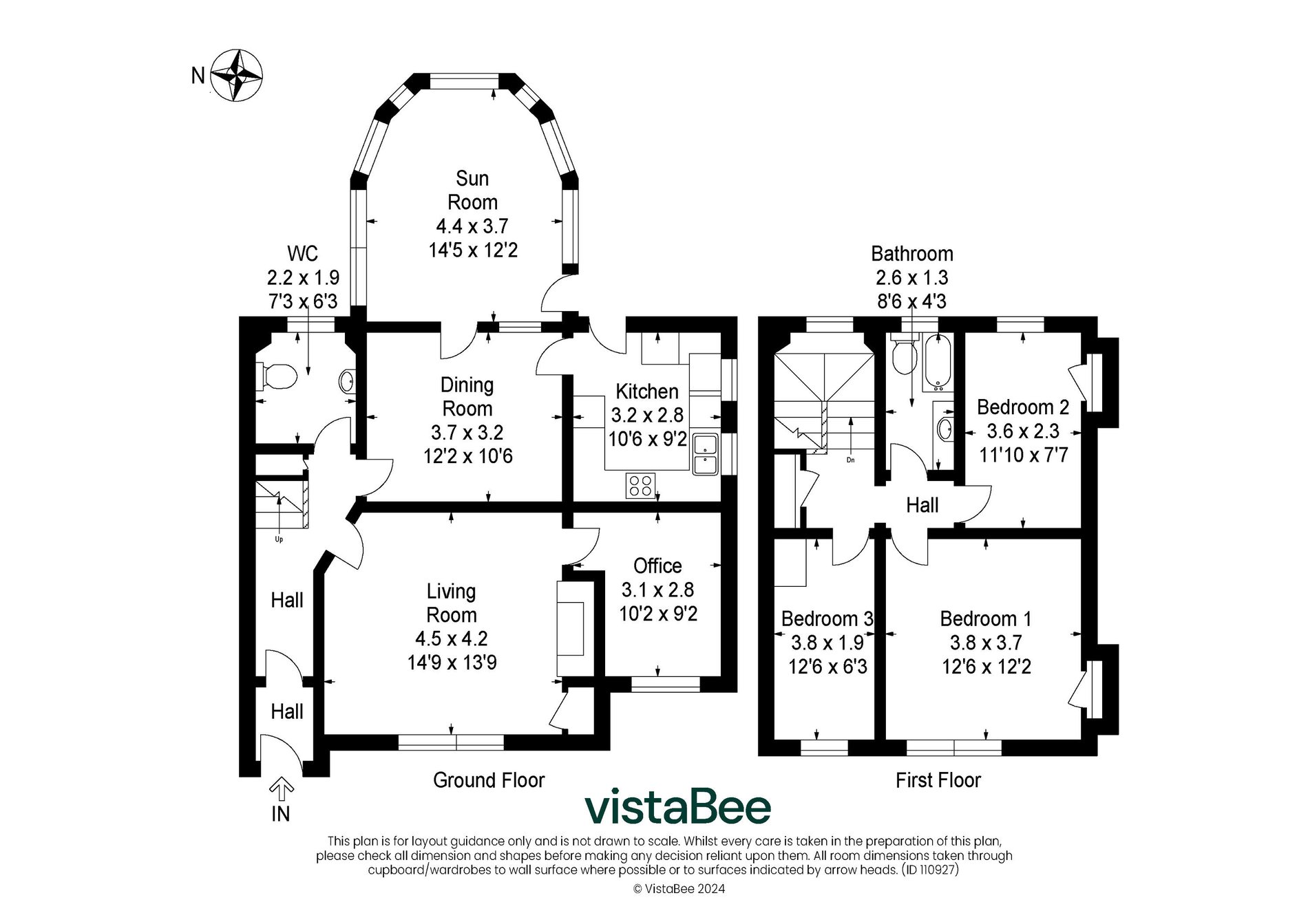 4 bed semi-detached house for sale in Kilbryde Crescent, Dunblane - Property floorplan