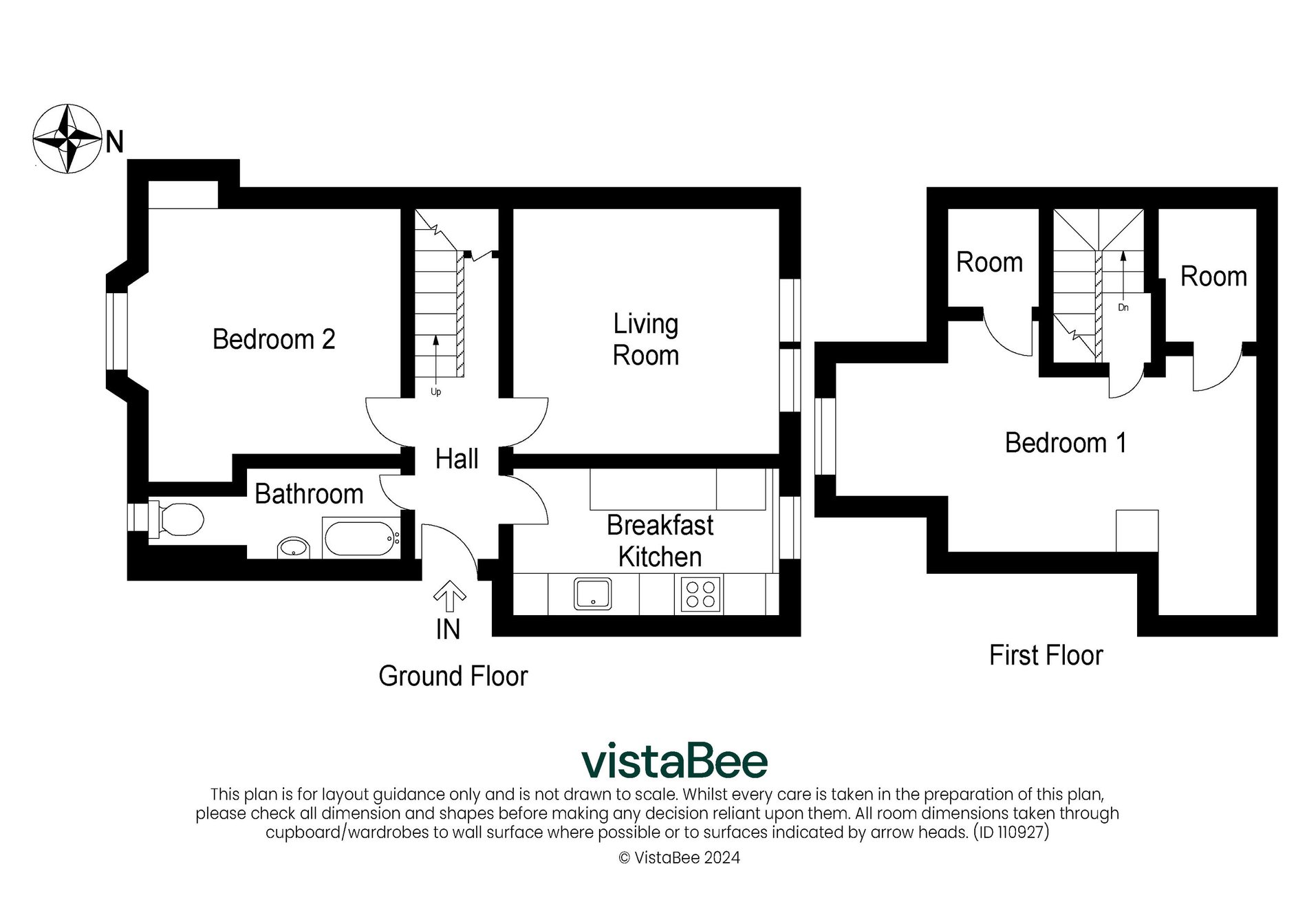 2 bed for sale in Bridgend, Dunblane - Property floorplan