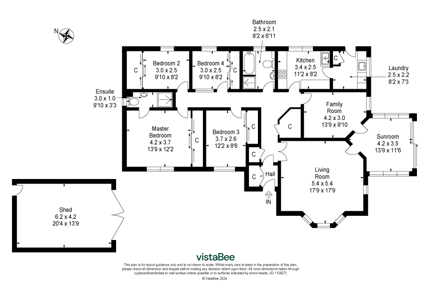 4 bed detached house for sale in Auchinlay Road, Dunblane - Property floorplan