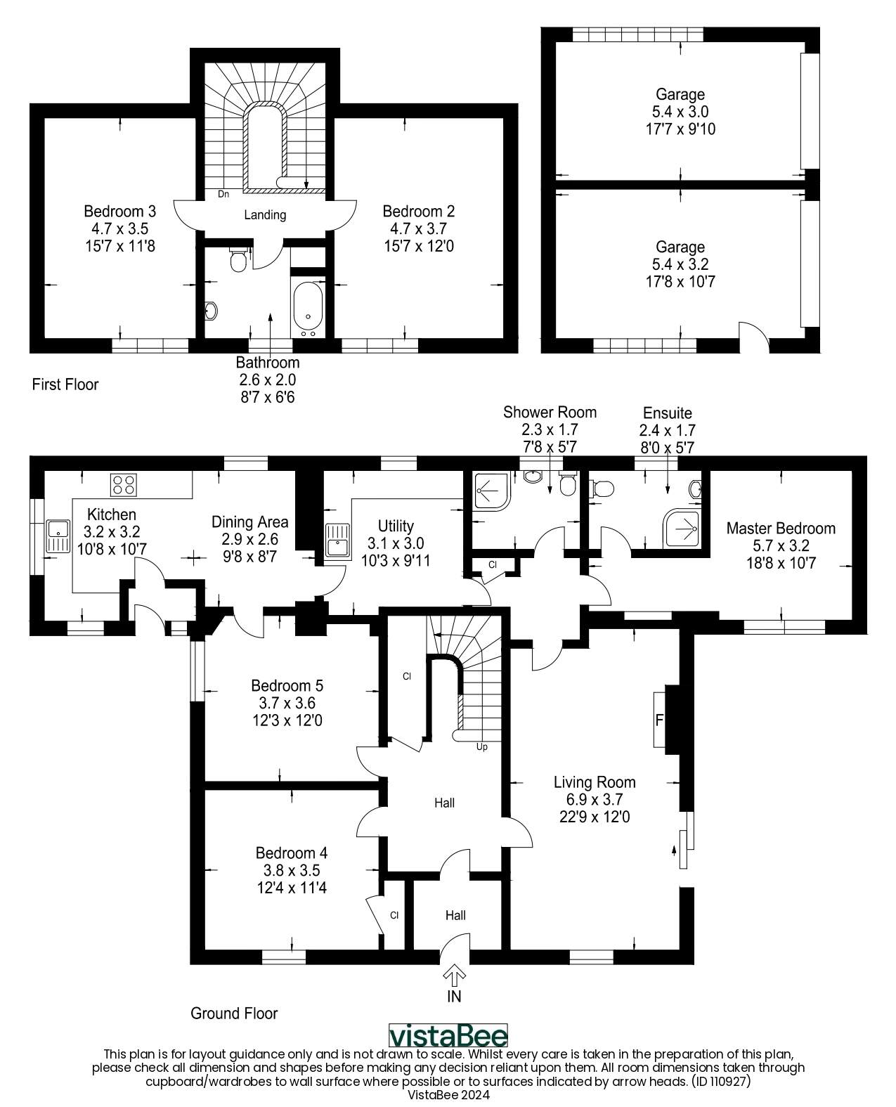 4 bed detached house for sale in Bracklinn Road, Callander - Property floorplan