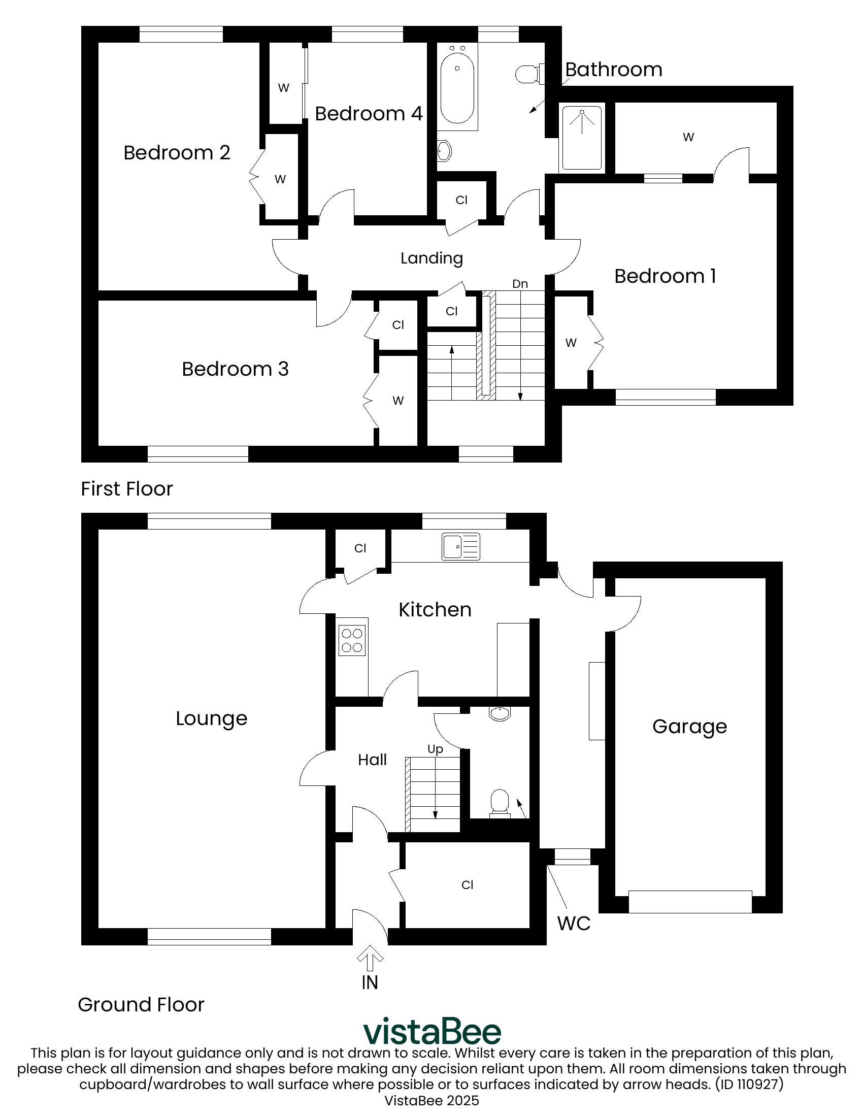 4 bed detached house for sale in Deanston View, Doune - Property floorplan