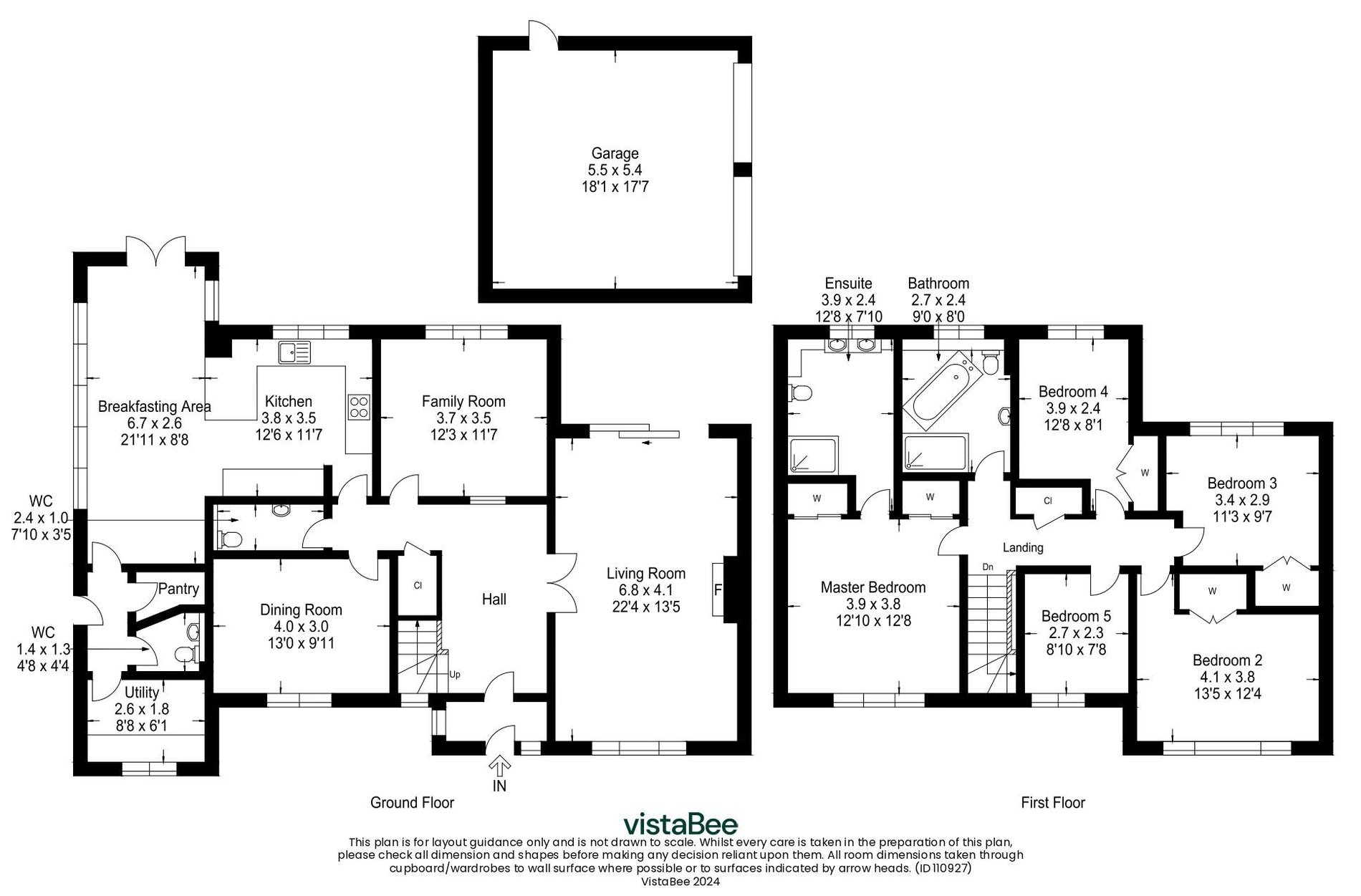 5 bed detached house for sale in Menteith View, Dunblane - Property floorplan