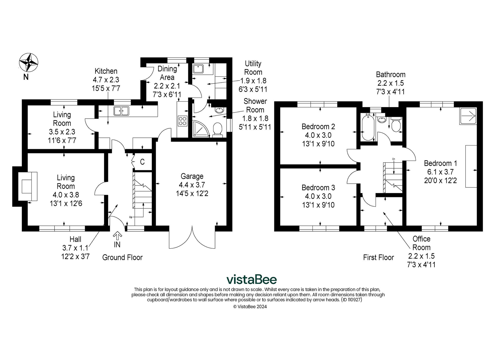 3 bed detached house for sale in Strathmore Avenue, Dunblane - Property floorplan