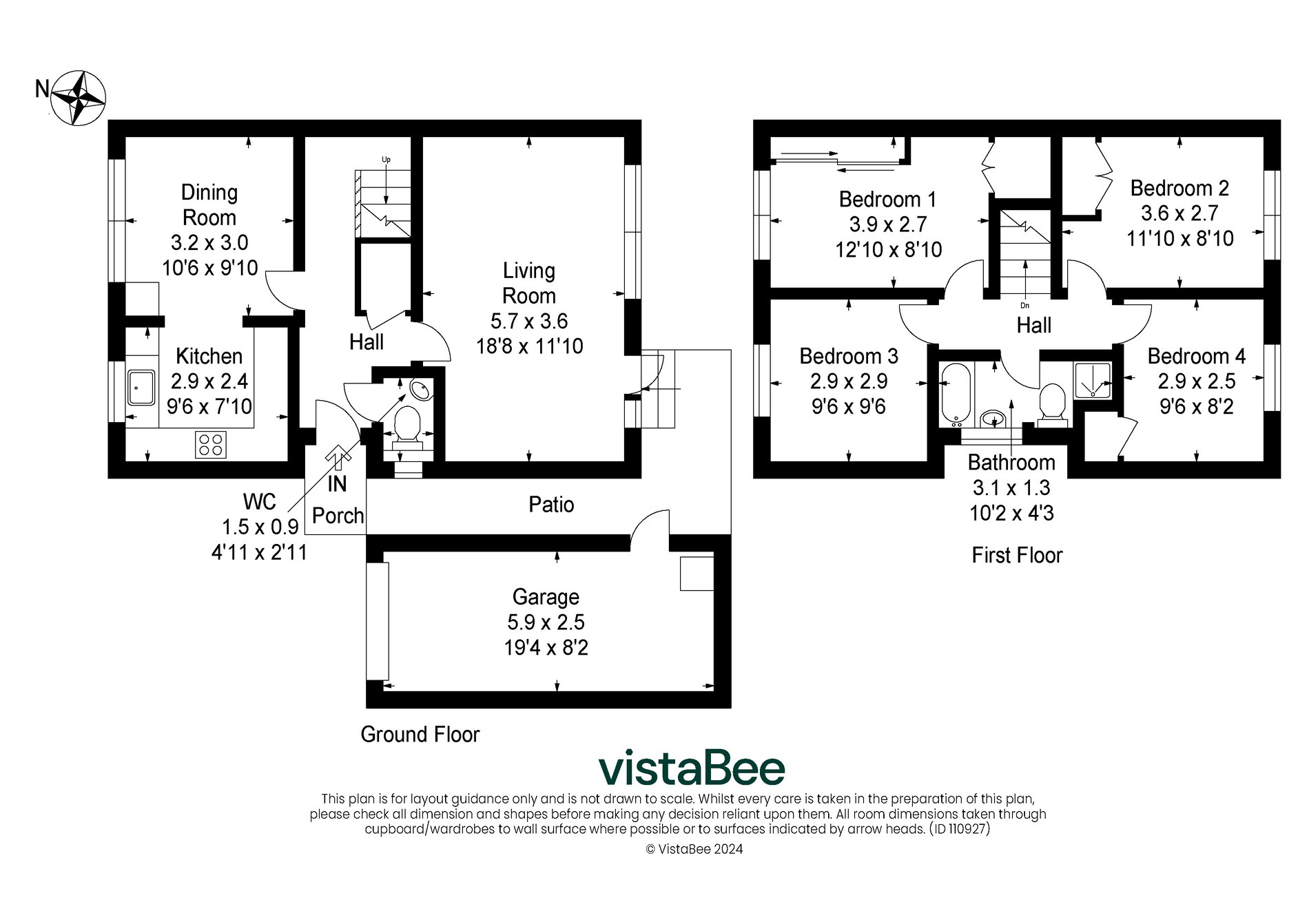 4 bed detached house for sale in Old Doune Road, Dunblane - Property floorplan